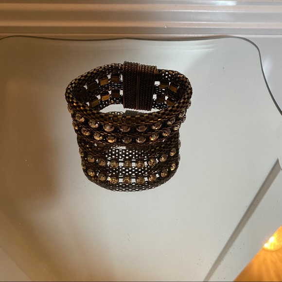 Metal Rhinestone Bracelet - Picture 6 of 6